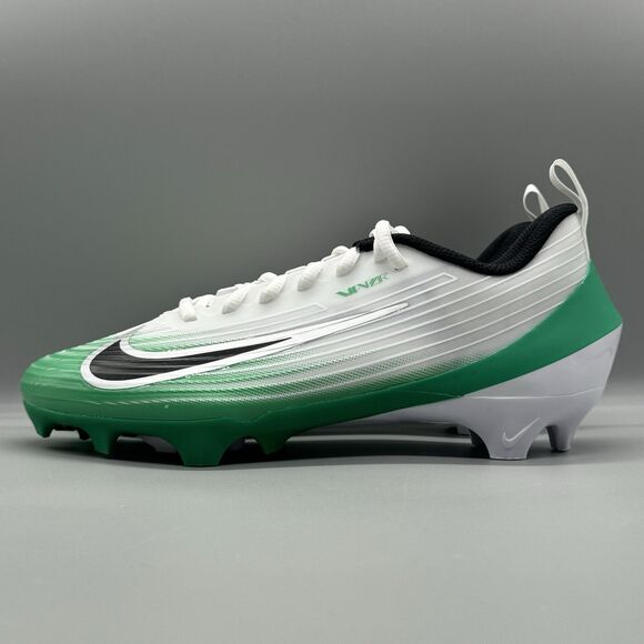 Nike Vapor Speed 3 White Green Football Cleats HM8849-100 Men’s Size 7.5 - Picture 4 of 9